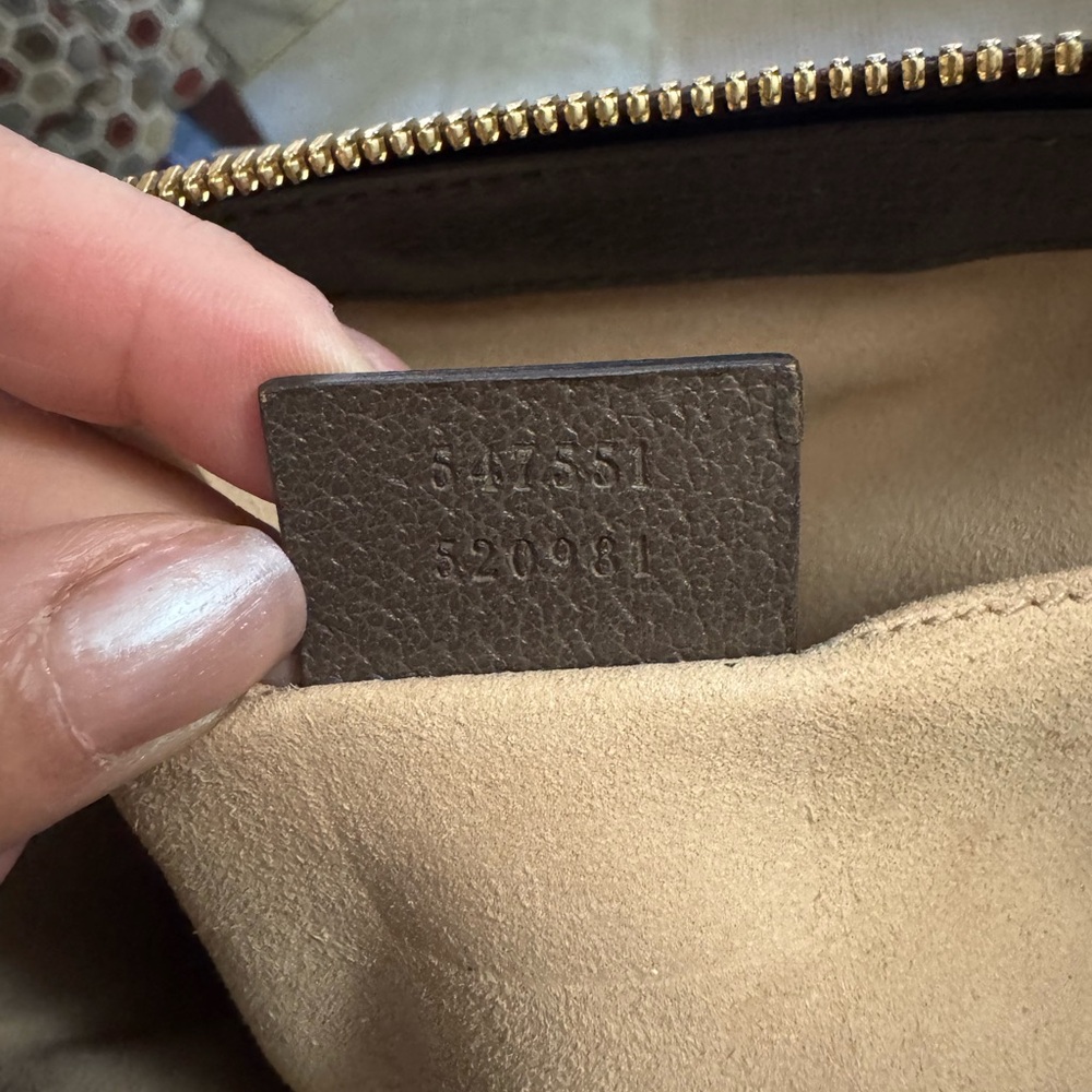 GUCCI Ophidia GG Supreme Monogram Small satchel. - Picture 10 of 14